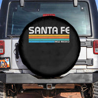 Retro Santa Fe New Mexico Distressed Souvenir Spare Tire Cover
