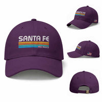 Retro Santa Fe New Mexico Distressed Souvenir Baseball Cap