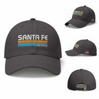 Retro Santa Fe New Mexico Distressed Souvenir Baseball Cap
