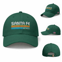 Retro Santa Fe New Mexico Distressed Souvenir Baseball Cap