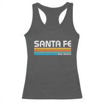 Retro Santa Fe New Mexico Distressed Souvenir Racerback Tank Top