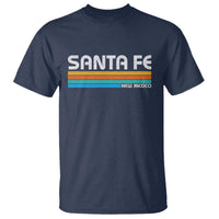 Retro Santa Fe New Mexico Distressed Souvenir T Shirt