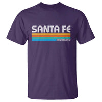 Retro Santa Fe New Mexico Distressed Souvenir T Shirt
