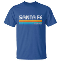 Retro Santa Fe New Mexico Distressed Souvenir T Shirt