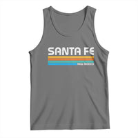 Retro Santa Fe New Mexico Distressed Souvenir Tank Top