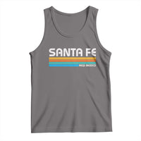 Retro Santa Fe New Mexico Distressed Souvenir Tank Top