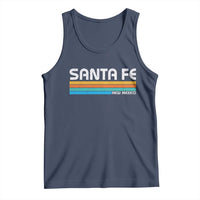 Retro Santa Fe New Mexico Distressed Souvenir Tank Top