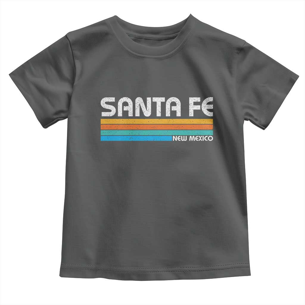 Retro Santa Fe New Mexico Distressed Souvenir Toddler T Shirt