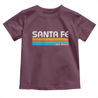 Retro Santa Fe New Mexico Distressed Souvenir Toddler T Shirt
