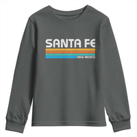 Retro Santa Fe New Mexico Distressed Souvenir Youth Sweatshirt