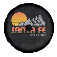 Retro Santa Fe New Mexico Mountain Southwest Spare Tire Cover