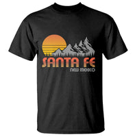 Retro Santa Fe New Mexico Mountain Southwest T Shirt