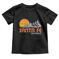 Retro Santa Fe New Mexico Mountain Southwest Toddler T Shirt