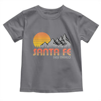 Retro Santa Fe New Mexico Mountain Southwest Toddler T Shirt