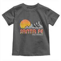 Retro Santa Fe New Mexico Mountain Southwest Toddler T Shirt