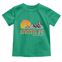 Retro Santa Fe New Mexico Mountain Southwest Toddler T Shirt