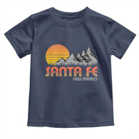 Retro Santa Fe New Mexico Mountain Southwest Toddler T Shirt