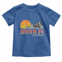 Retro Santa Fe New Mexico Mountain Southwest Toddler T Shirt