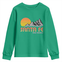 Retro Santa Fe New Mexico Mountain Southwest Youth Sweatshirt