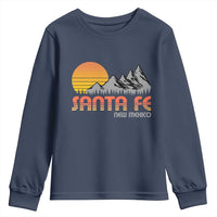 Retro Santa Fe New Mexico Mountain Southwest Youth Sweatshirt