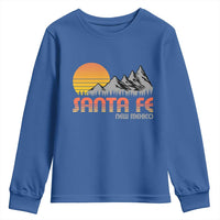 Retro Santa Fe New Mexico Mountain Southwest Youth Sweatshirt
