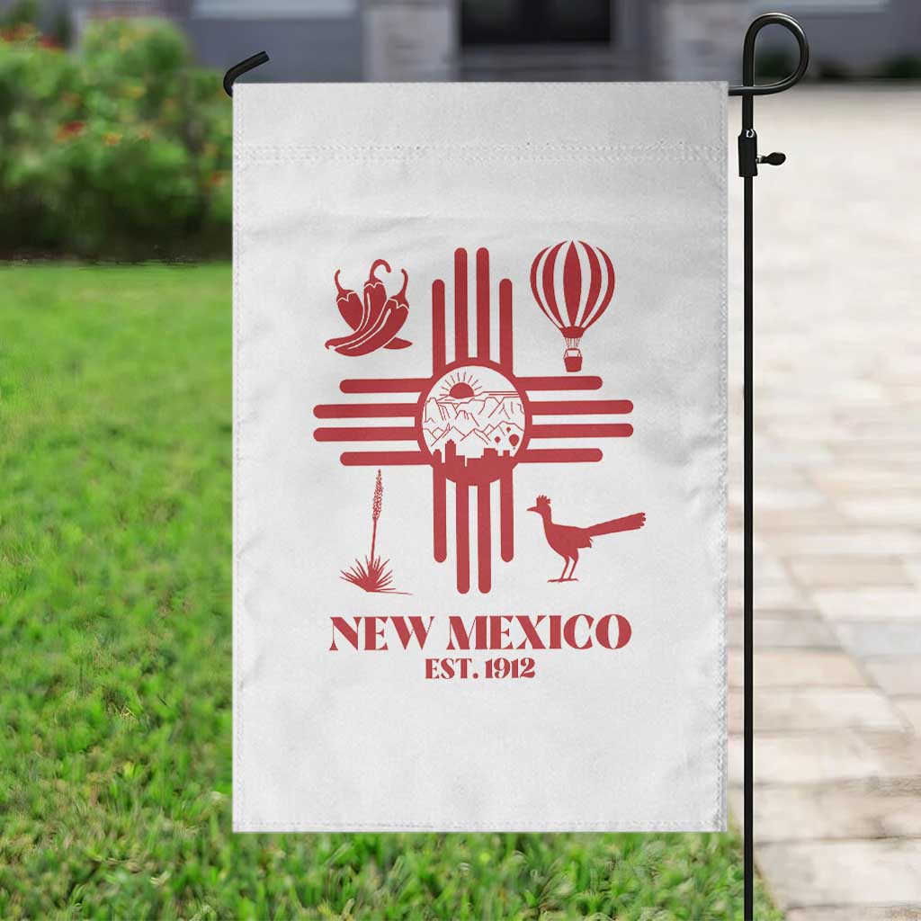 New Mexico Flag Zia Sun Souvenir Garden Flag New Mexico Zia Chiles Balloon Roadrunner Yucca