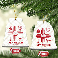 New Mexico Flag Zia Sun Souvenir Ceramic Ornament New Mexico Zia Chiles Balloon Roadrunner Yucca