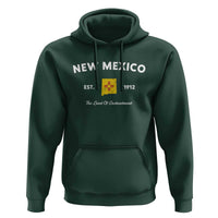 New Mexico Flag Map Zia Sun Souvenir Hoodie