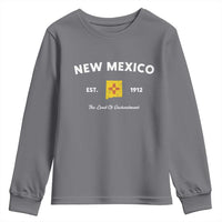New Mexico Flag Map Zia Sun Souvenir Youth Sweatshirt