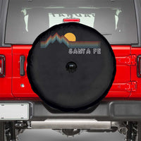 Retro Santa Fe New Mexico Spare Tire Cover