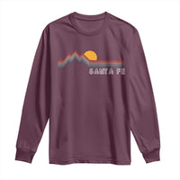 Retro Santa Fe New Mexico Long Sleeve Shirt