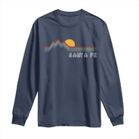 Retro Santa Fe New Mexico Long Sleeve Shirt