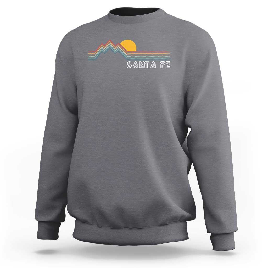 Retro Santa Fe New Mexico Sweatshirt