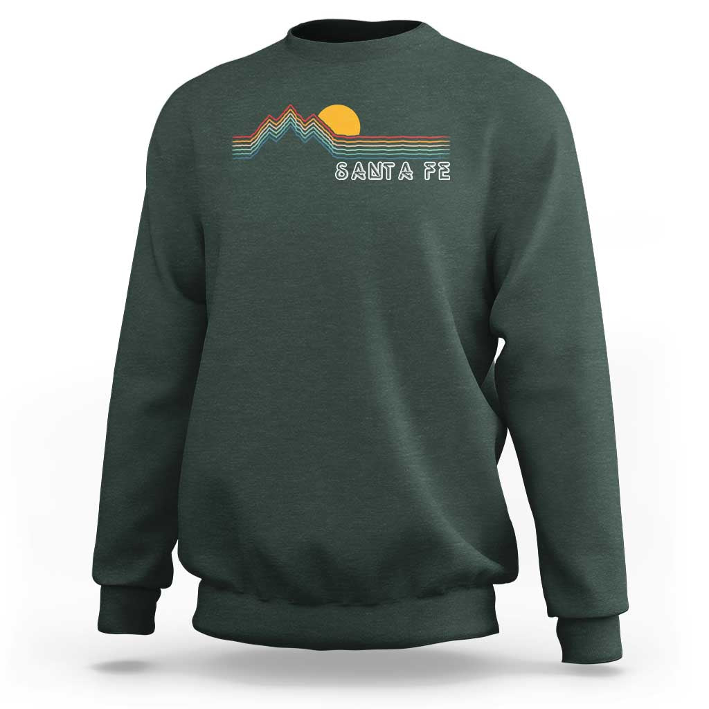 Retro Santa Fe New Mexico Sweatshirt
