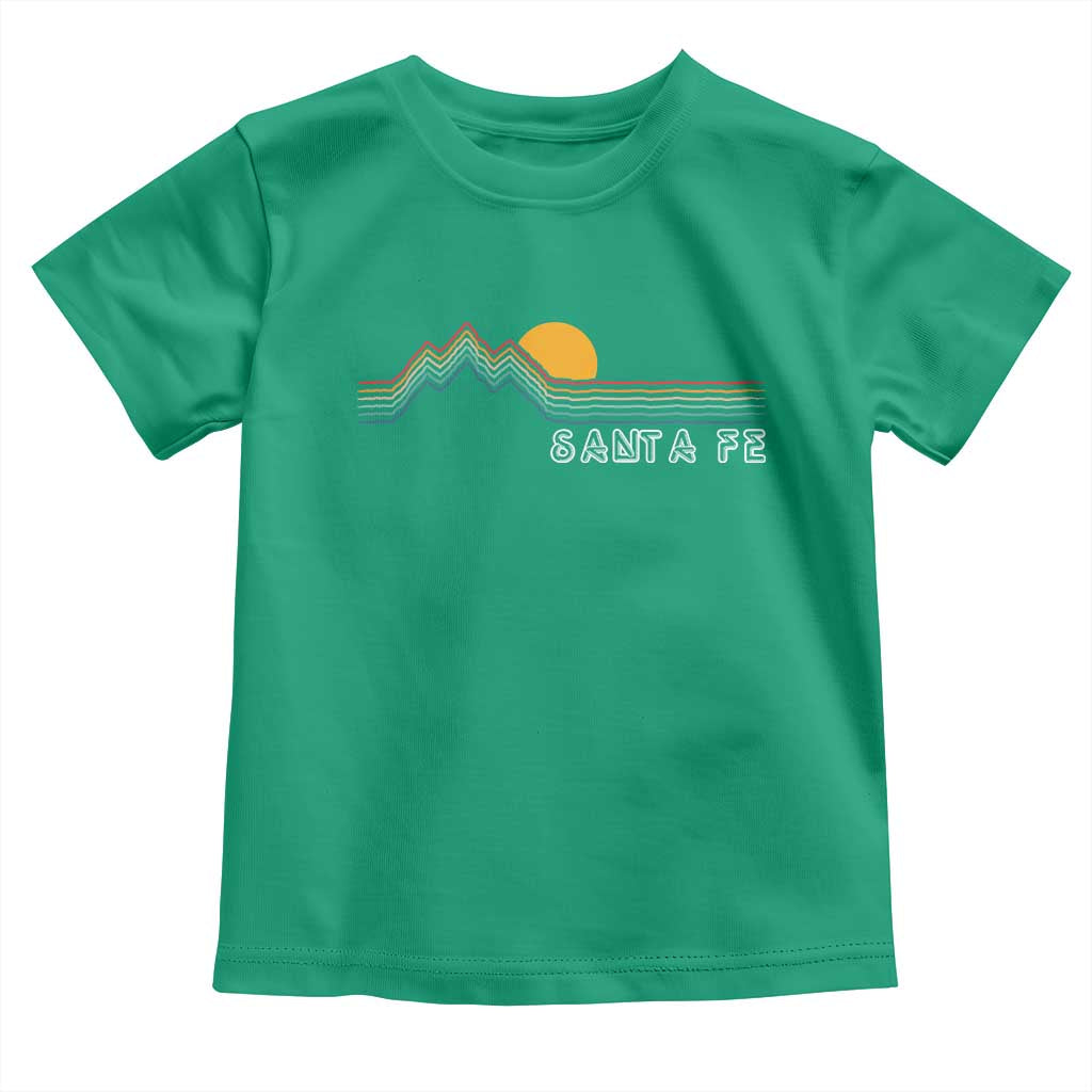 Retro Santa Fe New Mexico Toddler T Shirt
