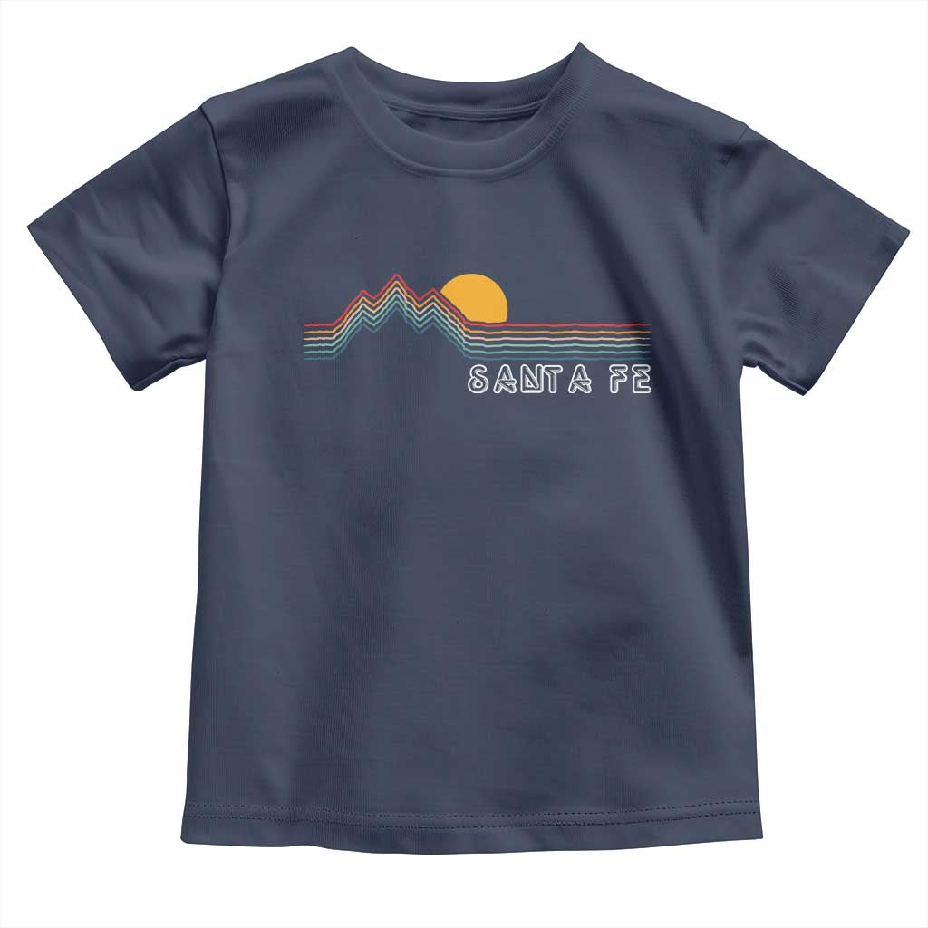 Retro Santa Fe New Mexico Toddler T Shirt
