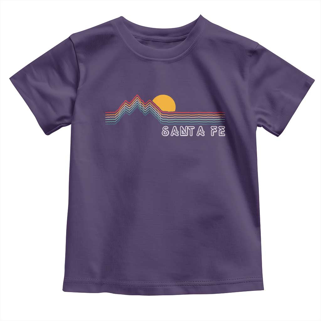 Retro Santa Fe New Mexico Toddler T Shirt