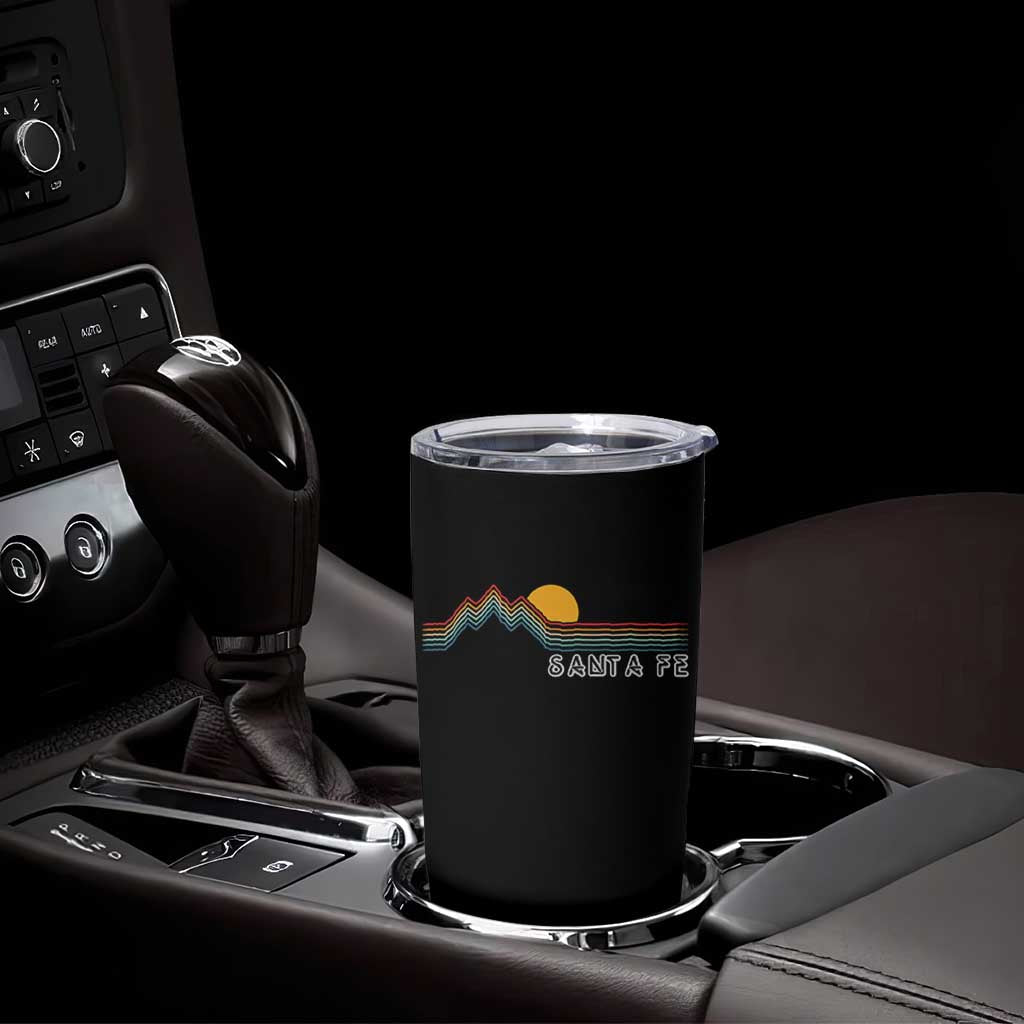 Retro Santa Fe New Mexico Tumbler Cup