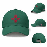 Zia Heart Symbol New Mexico Flag Shirt New Mexican Pride Baseball Cap