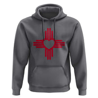 Zia Heart Symbol New Mexico Flag Shirt New Mexican Pride Hoodie