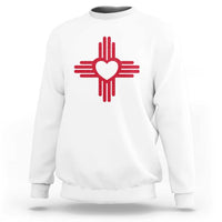 Zia Heart Symbol New Mexico Flag Shirt New Mexican Pride Sweatshirt
