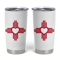 Zia Heart Symbol New Mexico Flag Shirt New Mexican Pride Tumbler Cup