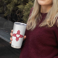 Zia Heart Symbol New Mexico Flag Shirt New Mexican Pride Tumbler Cup