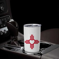 Zia Heart Symbol New Mexico Flag Shirt New Mexican Pride Tumbler Cup