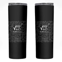 15th Birthday Math Skinny Tumbler Square Root of 225 Funny Math Nerd 15 Year Old Gift