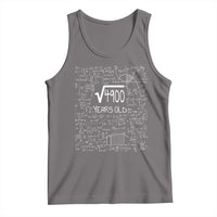 70th Birthday Math Tank Top Square Root of 4900 Funny Math Nerd 70 Year Old Gift
