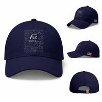 60th Birthday Math Baseball Cap Square Root of 3600 Funny Math Nerd 60 Year Old Gift