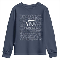 50th Birthday Math Youth Sweatshirt Square Root of 2500 Funny Math Nerd 50 Year Old Gift