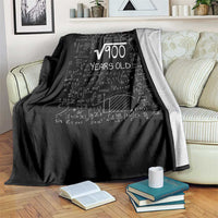 30th Birthday Math Throw Blanket Square Root of 900 Funny Math Nerd 30 Year Old Gift