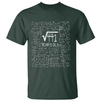 21st Birthday Math T Shirt Square Root of 441 Funny Math Nerd 21 Year Old Gift